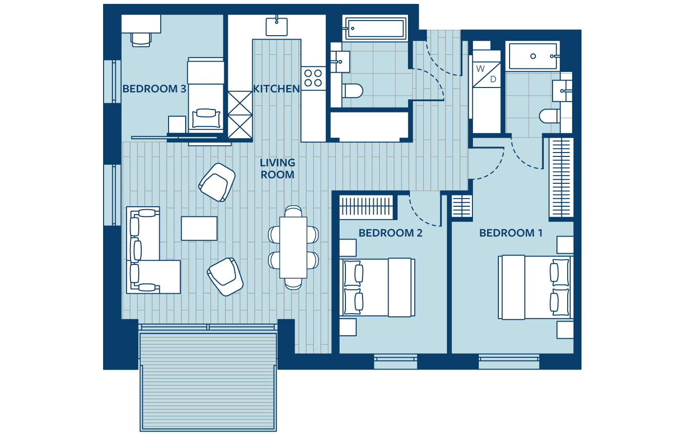 Floorplan - Apartment Apartment 11