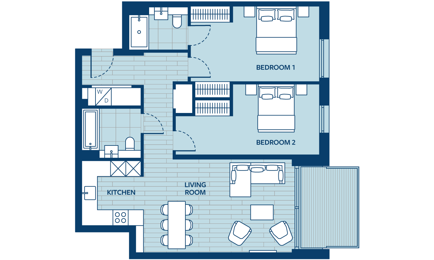 Floorplan - Apartment Apartment 27