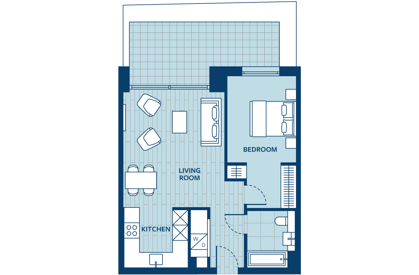 Floorplan - Apartment Apartment 59