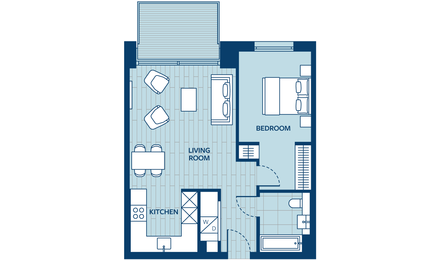 Floorplan - Apartment Apartment 81